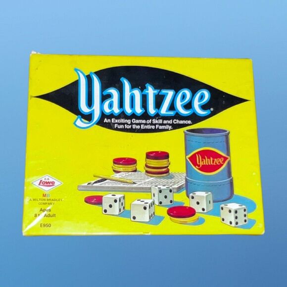 Vintage 1973 Yahtzee Dice Game - E.S. Lowe Milton Bradley Dice Game - Picture 3 of 6
